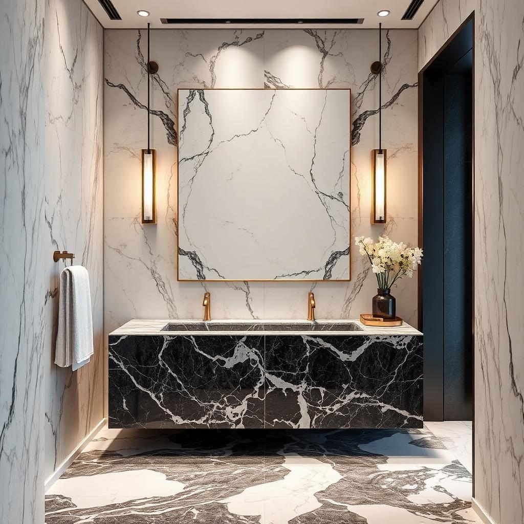 Luxury bathroom design